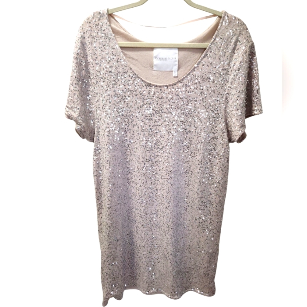 Victoria's Secret Supermodel Essentials Oversized Sequin Minidress